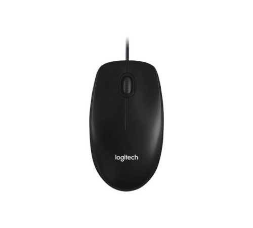 Мышь Logitech Mouse M100,  Black, USB, 1000dpi, [910-006652]