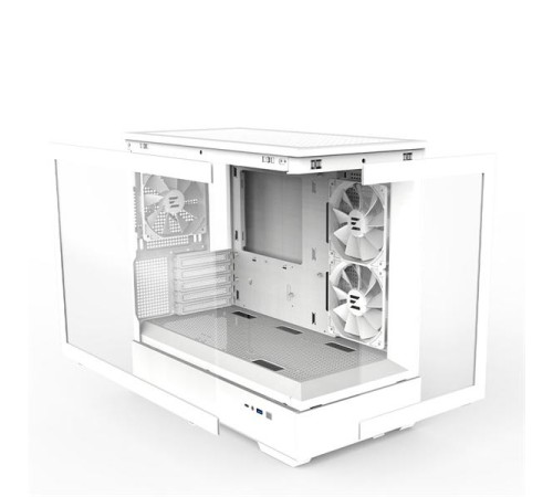 корпус ZALMAN P30 White, MATX, WHITE, WINDOW, 2x3.5", 3x2.5", 1xUSB TYPE-C, 1xUSB3.0, SIDE 2x120mm ARGB, REAR 1x120mm ARGB (после тестирования)