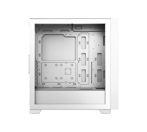 Корпус без блока питания/ Case PCCooler C3D510 WH, Midi-Tower, TG, Mesh, no fans, 2xUSB-A 3.0, E-ATX, ATX, mATX, mITX White