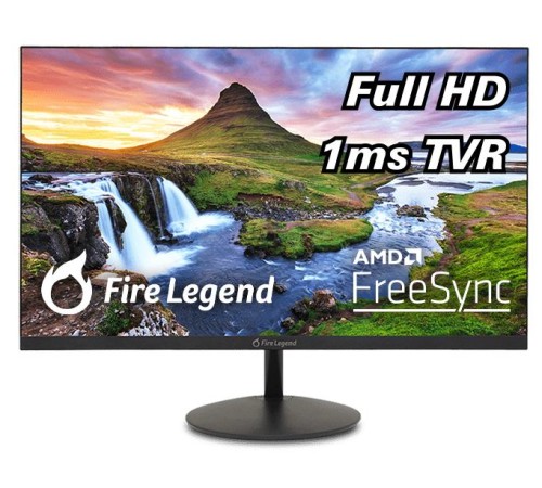 Монитор 23,8' AOPEN  24SA2YEbi IPS, 1920x1080, 1 / 4ms, 250cd, 100Hz, 1xVGA + 1xHDMI(1.4), (by ACER) (существенное повреждение коробки)