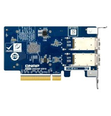Сетевая карта/ QNAP QXG-25G2SF-E810 Dual Port 25Gbps/10Gbps SFP28 PCIe Gen4 x8
