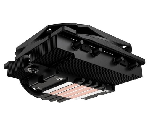 Кулер для процессора ID-COOLING IS-37-XT BLACK LGA1700/1200/115X/AM5/AM4 низкопрофильный высота 37mm (24шт/кор, TDP 95W, PWM, 3 тепл.трубки прямого контакта, FAN 92mm, черный) BOX