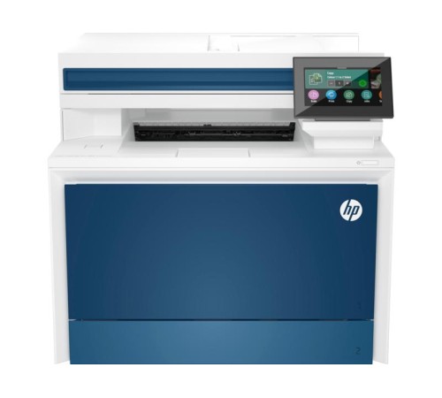 Лазерное многофункциональное устройство HP Color LaserJet Pro MFP 4303fdw (p/c/s/f, A4,600 dpi,33(35)ppm,512Mb,2 trays 50+250,4.3'' touch display,Duplex, DADF50,USB/GigEth/WiFi/Bluetooth,4 cart.in box black 2000&cmy1000 pages, repl. W1A80A)
