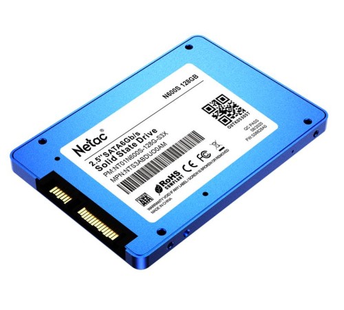 SSD накопитель Netac SSD N600S 128GB 2.5 SATAIII 3D NAND, 7mm, R/W up to 510/440MB/s, TBW 70TB, 5y wty SSD накопитель Netac SSD N600S 128GB 2.5 SATAIII 3D NAND, 7mm, R/W up to 510/440MB/s, TBW 70TB, 5y wty