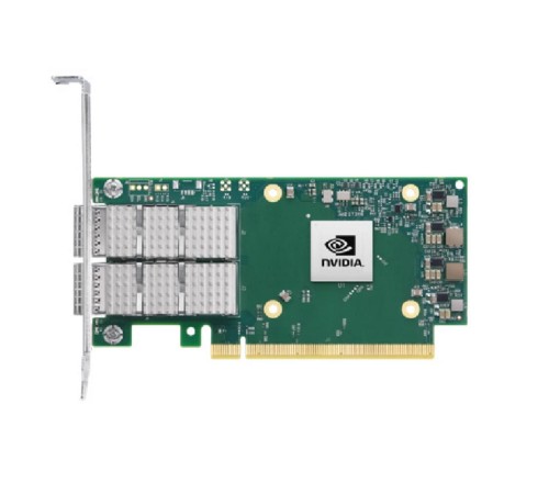 Сетевая карта/ ConnectX®-6 Dx EN adapter card, 100GbE, Dual-port QSFP56, PCIe 4.0 x16, Crypto and Secure Boot, Tall Bracket Сетевая карта/ ConnectX®-6 Dx EN adapter card, 100GbE, Dual-port QSFP56, PCIe 4.0 x16, Crypto and Secure Boot, Tall Bracket