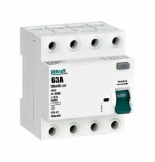 ВДТ 4P 63А 300мА тип AC 6кА УЗО-03
