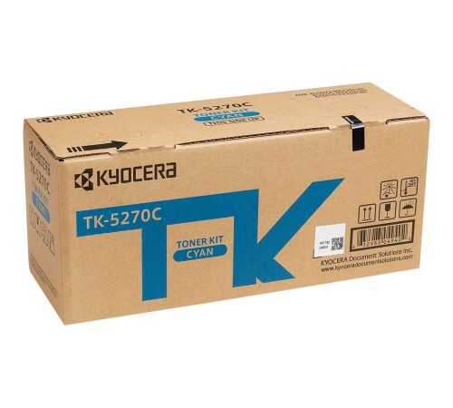 тонер-картридж Kyocera TK-5270C/ Toner Cartridge Kyocera TK-5270C (6K)