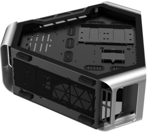 Корпус без блока питания/ Case JONSBO TR03-A, Full-Tower, TG, 2x120mm, 2xUSB-A 3.0 + 1xUSB-C 3.2, ATX, mATX, mITX Aluminium panel Silver Корпус без блока питания/ Case JONSBO TR03-A, Full-Tower, TG, 2x120mm, 2xUSB-A 3.0 + 1xUSB-C 3.2, ATX, mATX, mITX Aluminium panel Silver