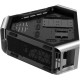 Корпус без блока питания/ Case JONSBO TR03-A, Full-Tower, TG, 2x120mm, 2xUSB-A 3.0 + 1xUSB-C 3.2, ATX, mATX, mITX Aluminium panel Silver