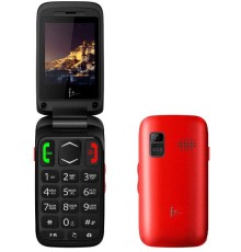 Ezzy Trendy 1 Red, 2.4'' 240х320, 256MHz, 1 Core, 32MB RAM, 32MB, up to 16GB flash, 0,3Mpix, 2 Sim, BT v2.1, Micro-USB, 800mAh, 89g, 100,8 ммx53 ммx19,5 мм (Вскрытая упаковка)