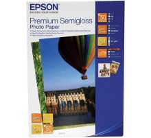 Бумага/ Epson Premium Semigloss Photo Paper (10x15) 50 sheets