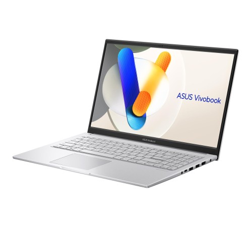 Ноутбук/ ASUS X1504VA-BQ895 15.6"(1920x1080 (матовый) IPS)/Intel Core 5 120U(1.4Ghz)/16384Mb/512PCISSDGb/noDVD/Int:Shared/Cam/BT/WiFi/42WHr/war 1y/1.7kg/Cool Silver/DOS Ноутбук/ ASUS X1504VA-BQ895 15.6"(1920x1080 (матовый) IPS)/Intel Core 5 120U(1.4Ghz)/16384Mb/512PCISSDGb/noDVD/Int:Shared/Cam/BT/WiFi/42WHr/war 1y/1.7kg/Cool Silver/DOS