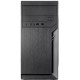 Корпус без блока питания/ Case Foxline FL-702, mATX, 1x5.25EXT, 1x3.5EXT, 2x3.5INT, 2xUSB2.0, HDA, w/o FAN, w/o PSU