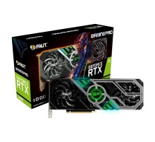 Видеокарта Palit RTX3080 GAMINGPRO 10G GDDR6X 320bit 3-DP HDMI V1 (Вскрытая упаковка)