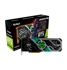 Видеокарта Palit RTX3080 GAMINGPRO 10G GDDR6X 320bit 3-DP HDMI V1 (Вскрытая упаковка)