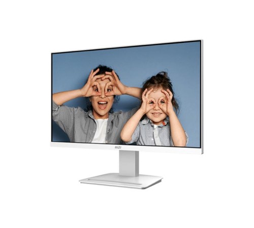 Монитор MSI PRO MP2412W 23.8" 16:9 FHD(1920x1080) VA Flat,1ms(MPRT),4000:1,100M:1,300nit,178/178,HDMI 1.4,Tilt,VESA,100Hz,White,1y war-ty