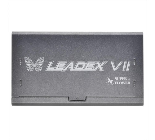 Блок питания 850 Ватт/ Power Supply Super Flower Leadex VII, 850W, ATX 3.0, 140mm, 12xSATA, 3xPCI-E(6+2), 1x12VHPWR, APFC, 80+ Platinum , Full Modular