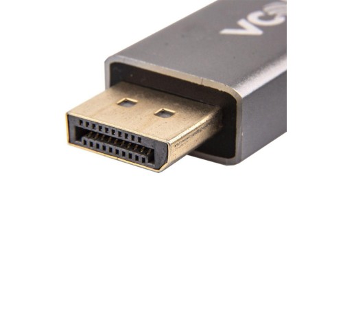 Кабель-адаптер/ Кабель-адаптер USB 3.1 Type-Cm --> DP(m) 4K@60Hz, 1.8m , PD,Aluminium Shell, VCOM <CU422MCPD-1.8M> Кабель-адаптер/ Кабель-адаптер USB 3.1 Type-Cm --> DP(m) 4K@60Hz, 1.8m , PD,Aluminium Shell, VCOM <CU422MCPD-1.8M>