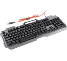 Defender Проводная игровая клавиатура Assault GK-350L RU,радужная,метал