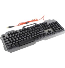 Defender Проводная игровая клавиатура Assault GK-350L RU,радужная,метал