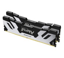 Память оперативная/ Kingston 32GB 6400MT/s DDR5 CL32 DIMM (Kit of 2) FURY Renegade Silver XMP