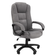 Офисное кресло Chairman Home 600 Россия ткань Т-55 серый