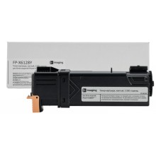 Тонер-картридж F+ imaging, желтый, 2 500 страниц, для Xerox моделей Phaser 6128MFP (аналог 106R01458), FP-X6128Y (Вскрытая упаковка)