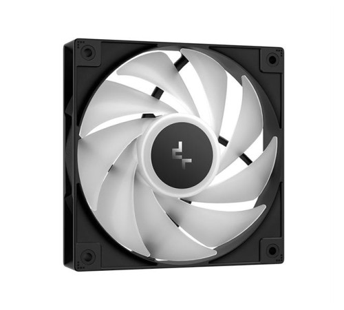 Кулер для процессора DEEPCOOL AG500 BK ARGB V2 LGA1700/1200/115X/AM5/AM4 (12шт/кор, TDP 240W, PWM, ARGB Fan 120mm, 5 тепл. трубок) RET