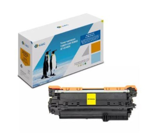 Картридж Cartridge G&G 507A для HP CLJ M551/M575/M570; Canon LBP7780, с чипом (6 000), желтый (аналог CE402A)