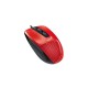 Мышь DX-150X, USB, G5, красная/чёрная (red, optical 1000dpi, подходит под правую руку) (Мятая упаковка)