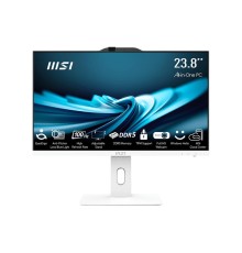Моноблок MSI PRO AP242P 14M-655XRU   23.8"(1920x1080 IPS)/Intel Core i5 14400(2.5Ghz)/16384Mb/512PCISSDGb/noDVD/Int:Intel UHD Graphics 730/Cam/BT/WiFi/-/war 1y/4.63kg/White/DOS + Wireless KB+M