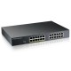 Гибридный коммутатор Smart L2 коммутатор PoE+ Zyxel NebulaFlex GS1915-24EP, rack 19", 24xGE (12xPoE+), бюджет PoE 130 Вт