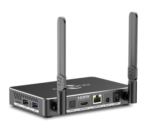 Медиаплеер/ Mediaplayer Dune HD Pro 8K Plus: 8K/60 Hz/Dolby Vision/HDR10+/HDR, CPU Amlogic S9284-K/J, RAM 8 Gb, Flash 64 Gb, 1xUSB3.0, 1xUSB2.0, LAN 1000Mb/s, WiFi 802.11ax, BT 5.2, HDMI 2.1a, S/PDIF, Audio Out miniJack, BT+Voice Remote Control, Android Медиаплеер/ Mediaplayer Dune HD Pro 8K Plus: 8K/60 Hz/Dolby Vision/HDR10+/HDR, CPU Amlogic S9284-K/J, RAM 8 Gb, Flash 64 Gb, 1xUSB3.0, 1xUSB2.0, LAN 1000Mb/s, WiFi 802.11ax, BT 5.2, HDMI 2.1a, S/PDIF, Audio Out miniJack, BT+Voice Remote Control, Android