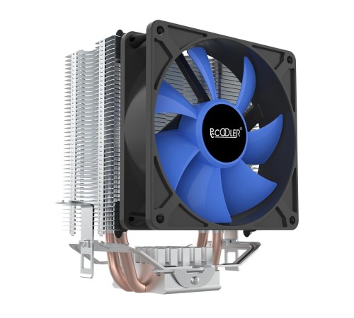 Кулер для процессора/ CPU Cooler PCCooler S93 V2 (100W, 3-pin, 125mm, Al/Cu, 2x6mm, 1x92mm, 48CFM, 22dBA, 2200RPM, S: 1700/1200/115X, AM5/AM4, silver, black) Кулер для процессора/ CPU Cooler PCCooler S93 V2 (100W, 3-pin, 125mm, Al/Cu, 2x6mm, 1x92mm, 48CFM, 22dBA, 2200RPM, S: 1700/1200/115X, AM5/AM4, silver, black)