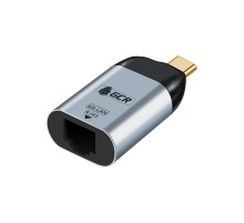 GCR Переходник USB Type C > RJ45, M/F, GCR-53393