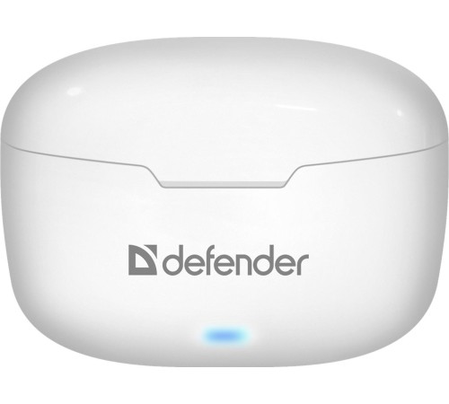 Defender Беспроводная гарнитура Twins 903 белый,TWS, Bluetooth