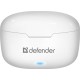 Defender Беспроводная гарнитура Twins 903 белый,TWS, Bluetooth