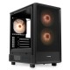 Корпус без блока питания/ Case HSPD M310, Mesh Mini-tower, Black, TG, 0.4 SPCC, 3x120mm ARGB (Orbis F1) mATX, mITX 180/280/160mm 1x2.5", 1x3.5", 4xPCI 2xUSB-A 3.0 452x277x418mm