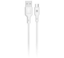 Кабель Alteracs USB-Micro USB S01-AM White (Мятая упаковка)