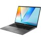 Ноутбук/ ASUS S3607CA-SH100 16"(1920x1200 OLED)/Intel Core Ultra 5 225H(3.3Ghz)/16384Mb/512PCISSDGb/noDVD/Int:Intel Arc graphics/Cam/BT/WiFi/70WHr/war 1y/1.7kg/Matte Gray/noOS