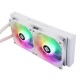 Водяное охлаждение для процессора/ Water Cooling System Thermalright Aqua Elite 240 White Argb V3 (240mm, White, ARGB/ Fans: 2x120mm, 66.17CFM, 25.6dBA, 1500RPM/ Pump height 53mm, 23dBA, 3300RPM, Rad thickness 27mm/ S: 1200, 1700, 1851, 2011, 2066, 115X,