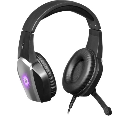 Defender Игровая гарнитура X-Skull черный+серый, провод 2.1 м