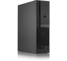 Корпус с блоком питания 300Вт./ Case Foxline FL-1001 mATX case, black, w/PSU TFX 300W, w/2xUSB2.0+2xUSB3.0, w/1xcombo audio, w/pwr cord, w/ 8cm FAN
