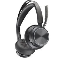 Гарнитура беспроводная/ VOYAGER FOCUS 2 UC,VFOCUS2 С (COMPUTER & MOBILE) USB-C, PREMIUM STEREO BLUETOOTH HEADSET, WITH CHARGE STAND, WORLDWIDE