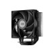 Кулер для процессора/ CPU Cooler PCCooler RT400 BK (235W, 4-pin PWM, 148mm, Al/Cu, 4x6mm, 1x120mm, 73.32CFM, 34.9dBA, 2200RPM, S: 115X/1200/1700/1851 , AMD AM4/AM5, black)
