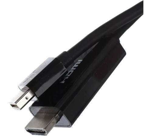 Кабель-переходник/ Кабель-переходник Mini DisplayPort M => HDMI M 1.8m Telecom <TA695> Кабель-переходник/ Кабель-переходник Mini DisplayPort M => HDMI M 1.8m Telecom <TA695>