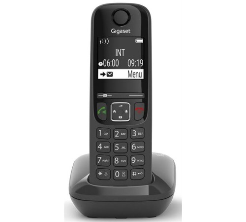 Телефонный аппарат GIGASET AS690 RUS BLACK SY Телефонный аппарат GIGASET AS690 RUS BLACK SY