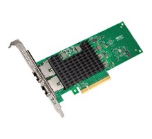 Сетевая карта/ Intel® Ethernet Network Adapter X710-T2L, Dual Ports RJ45, X710-AT2, 10GbE/5GbE/2.5GbE/1GbE/100Mb, PCIe v3.0 (8.0GT/s), QoS, VMDq, SR-IOV, iSCSI/NFS