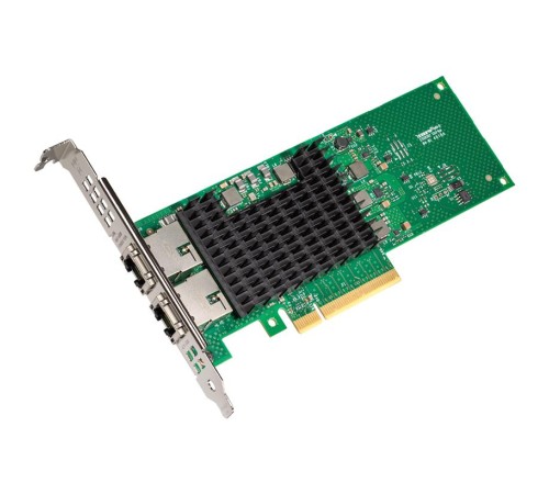 Сетевая карта/ Intel® Ethernet Network Adapter X710-T2L, Dual Ports RJ45, X710-AT2, 10GbE/5GbE/2.5GbE/1GbE/100Mb, PCIe v3.0 (8.0GT/s), QoS, VMDq, SR-IOV, iSCSI/NFS Сетевая карта/ Intel® Ethernet Network Adapter X710-T2L, Dual Ports RJ45, X710-AT2, 10GbE/5GbE/2.5GbE/1GbE/100Mb, PCIe v3.0 (8.0GT/s), QoS, VMDq, SR-IOV, iSCSI/NFS