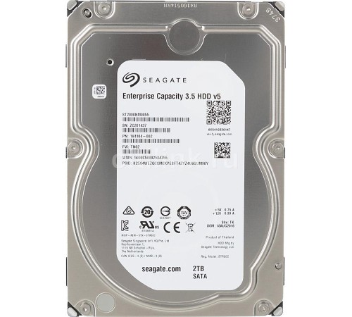 Жесткий диск/ RECERTIFIED HDD Seagate SATA 3Tb Enterprise Capacity 7200 6Gb/s 128Mb 1 year warranty RECERTIFIED